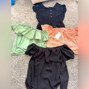 4 women’s tops *All 4 shirts $15*